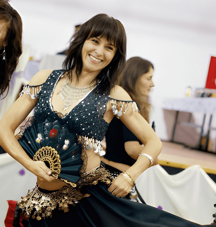 Instruktorky tanečního studia Ká na soutěži orientálního tance